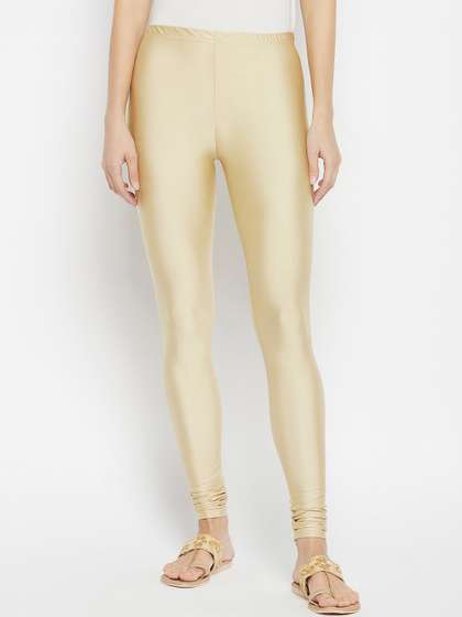 THE PAJAMA FACTORY
                        Women Churidar Length Leggings