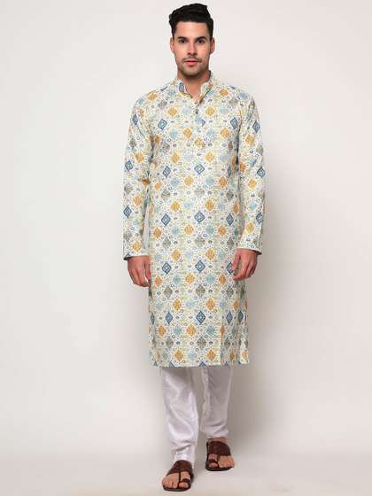 ZARIMO Floral Printed Straight Kurta
