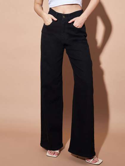 SASSAFRAS BASICS Women Clean Look No Fade High-Rise Jeans