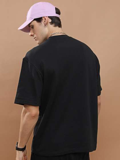 HIGHLANDER Unisex
                          Graphic Printed Oversized T-Shirt