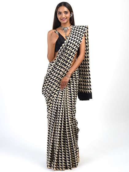 TEEJH Printed Cotton Saree