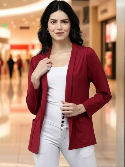 Kryptic Open Front
                        Cotton Shrug
