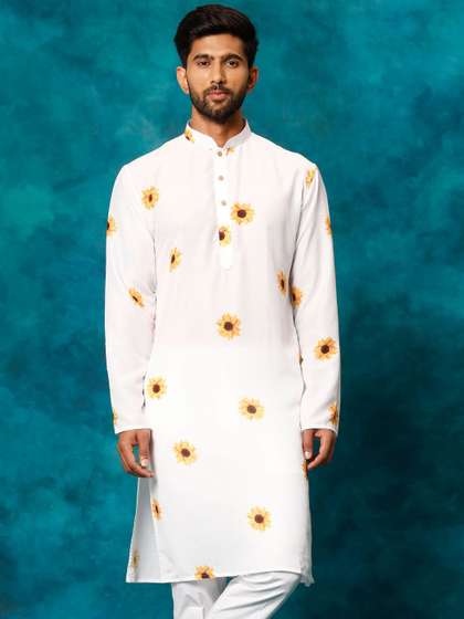VASTRAMAY Men Quirky Kurta