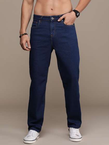 Roadster Men
                        Straight Fit Stretchable Jeans