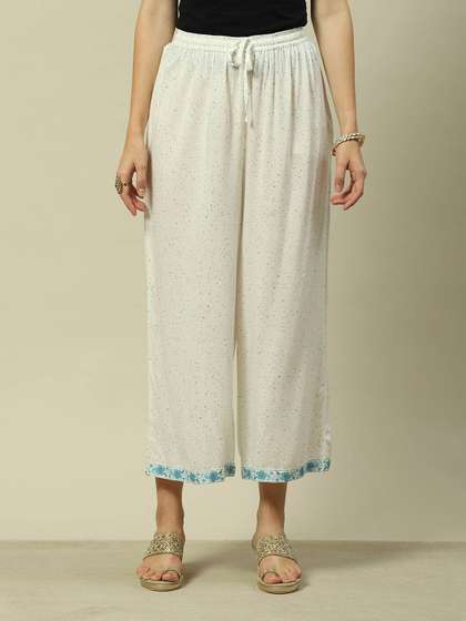 Rangriti Printed Straight Palazzos