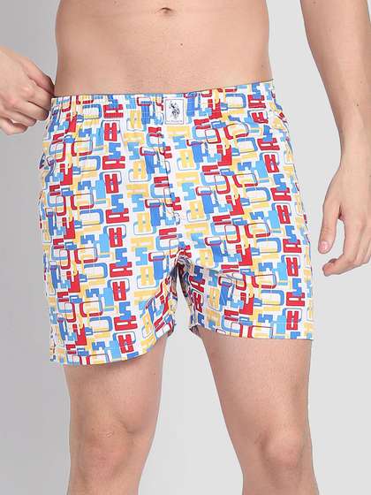 U.S. Polo Assn.
                        Printed Pure Cotton IYAC Boxers Z9IYAC-ABH-PR