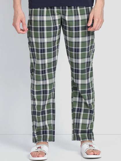 U.S. Polo Assn. Men
                        Checked Pure Cotton Straight Lightweight LP001
                        Lounge Pants