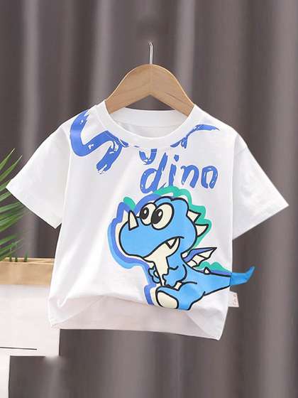 Googo Gaaga Boys Graphic Printed Cotton T-shirt