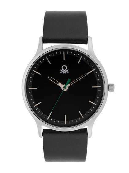 United Colors of
                    Benetton Men Leather Straps Analogue Watch
                    UWUCG1401