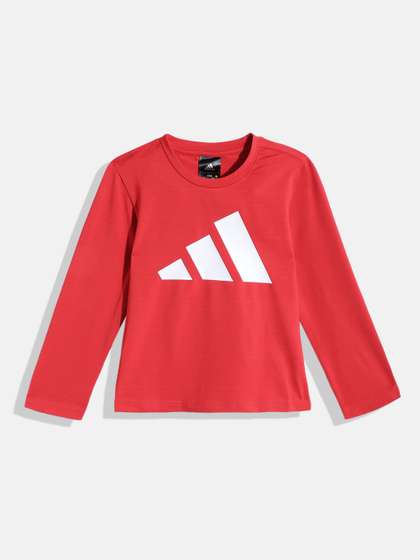 ADIDAS Kids Brand Logo Detailed T-shirt