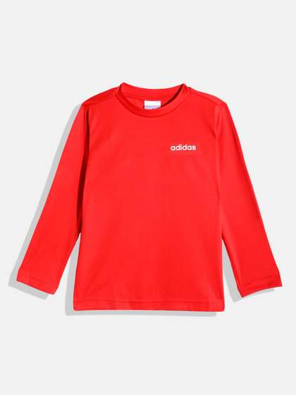 ADIDAS Kids Brand Logo Detailed T-shirt