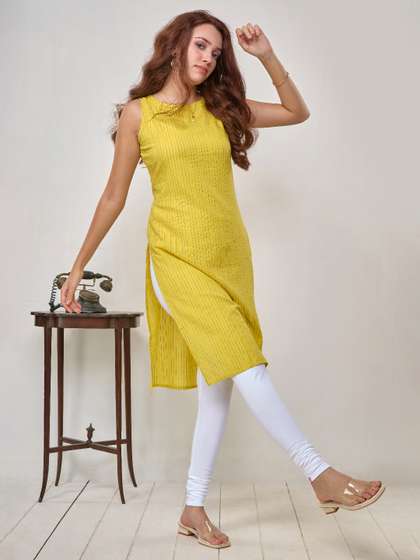 LYRA Bio Wash
                        Churidar Length Leggings