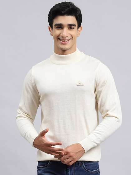 Monte Carlo Mock Neck Ribbed Pullover