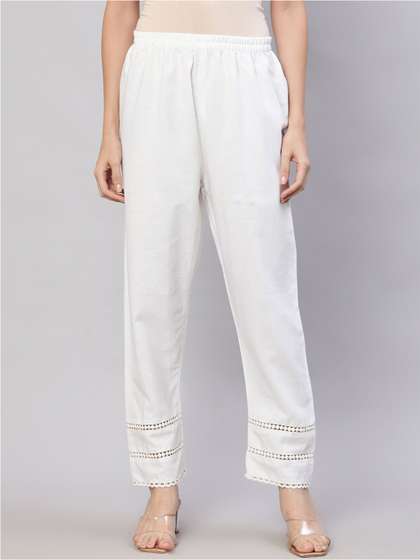 Nayo Women Ethnic
                        Straight Fit Palazzo