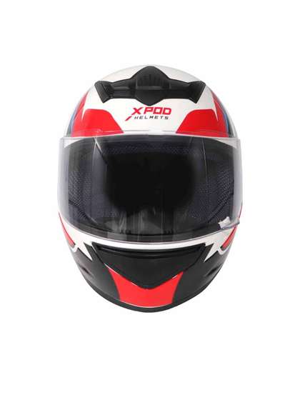 TVS Men XPOD Aerodynamic
                    Colourblocked Full Face Helmet