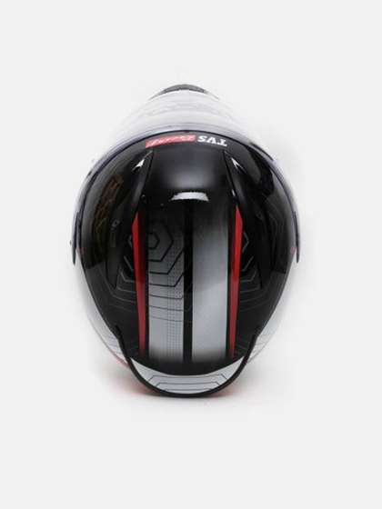 TVS Men Graphic Print
                      Anti-Fog Racing Full Face Helmet