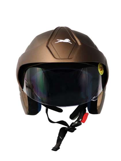TVS Men Solid Half Face
                    Helmet