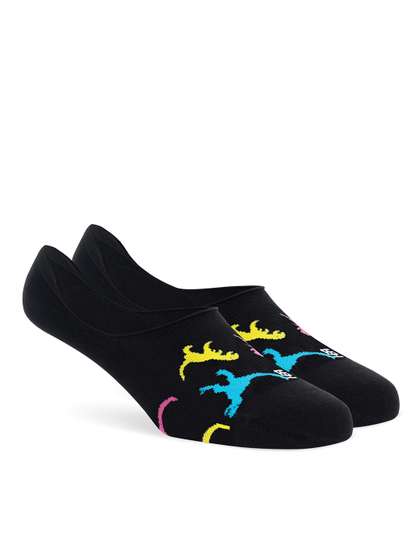 SockSoho Men Patterned
                    Shoe Liners Socks