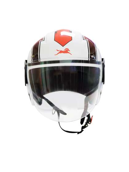 TVS Iqube HF ARC Men
                    Graphic Printed Open Face Helmet