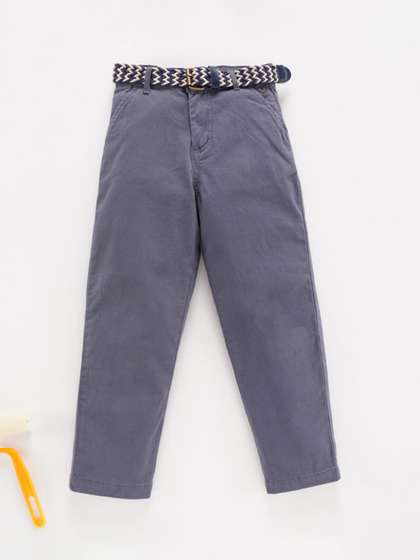 Ed-a-Mamma Boys Cotton
                    Mid-Rise Regular Trouser