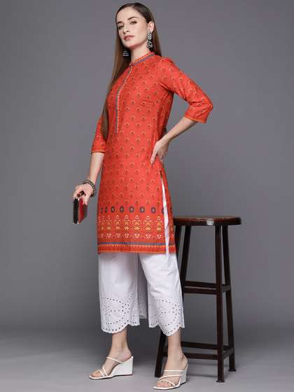 Biba Cotton Ethnic Motifs Print Kurta