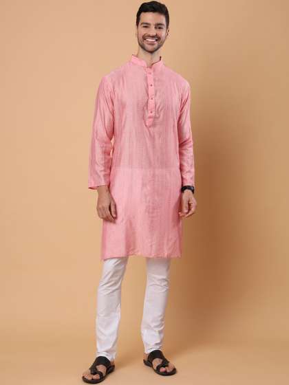 House of Pataudi Embellished Straight Kurta