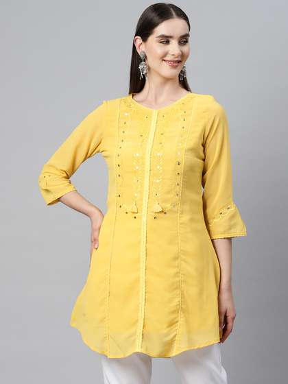 Nayam By Lakshita
                        Georgette Embroidered Embellished Tunic