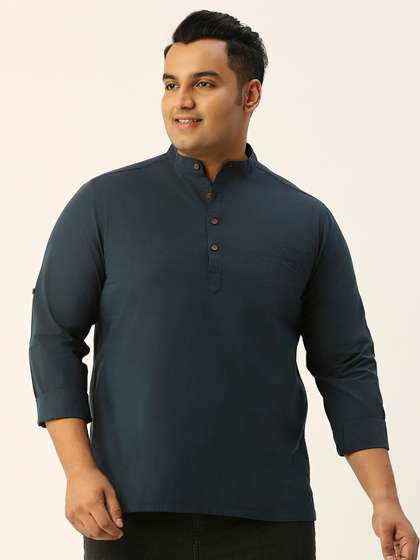 Sztori Plus Size Cotton Kurta