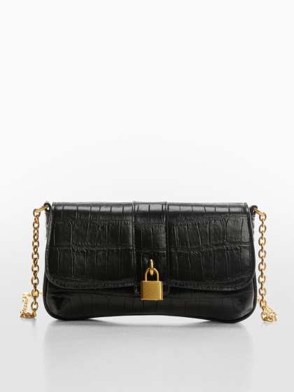 Price History of MANGO Croc Textured Sling Bag