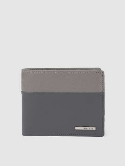 Allen Solly Men
                    Colourblocked Leather Two Fold Wallet