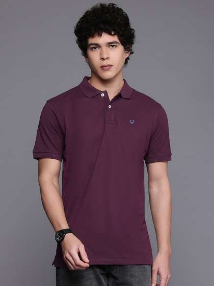 Allen Solly Solid
                        Polo Collar T-shirt