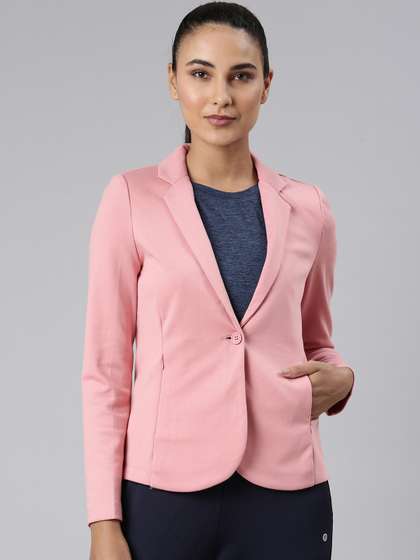 Enamor Dry Fit
                        Cotton Single Breasted Blazers