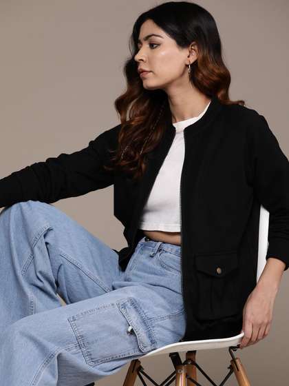 Roadster Women Solid
                        Sweatshirt