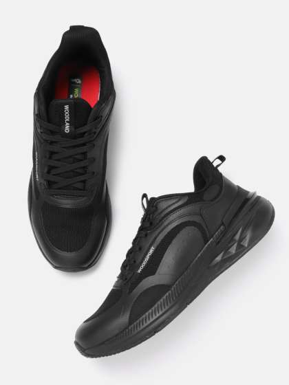 Price History of Woodland Men Woven Design Running Shoes