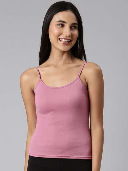 Enamor Pure Cotton
                        Non-Padded Slim Fit Camisoles