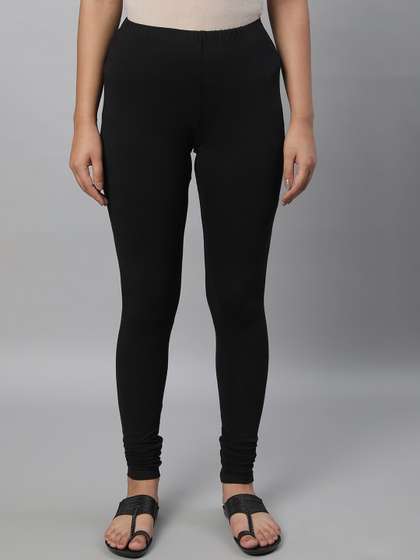 AURELIA Cotton Lycra
                        Churidar Leggings