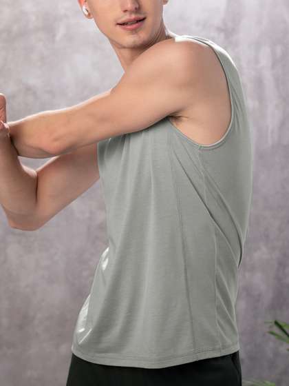 DAMENSCH Breeeze
                          Premium Cotton Blend, Ultra Lightweight Tank
                          Gym Vest