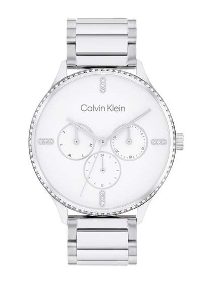 Calvin Klein Women
                        Embellished Analogue Watch 25200373