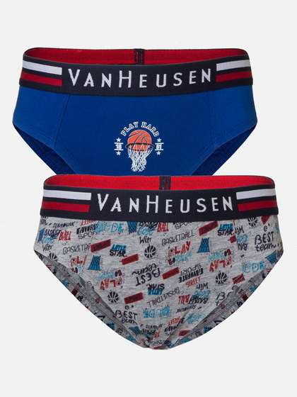Van Heusen Boys Pack of
                    2 Elastic Waistband Ultra Soft Briefs
                    IKIBBR2AP921003