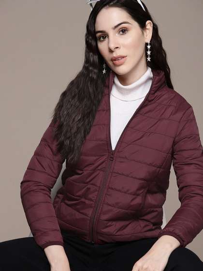 Roadster Women Solid
                        Lightweight Outdoor Bomber Jacket