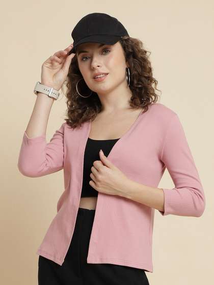 UnaOne Open Front
                        Pure Cotton Shrug