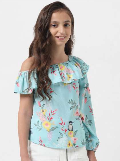 Vero Moda Girls Floral
                    Printed Regular Top