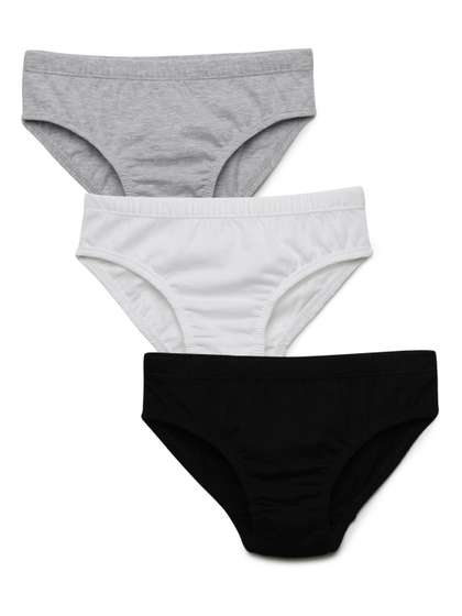 Charm n Cherish Boys
                    Pack Of 3 Pure Cotton Basic Briefs
