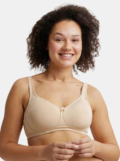 Jockey Plus Size
                        Wirefree Non Padded Super Combed Cotton Full
                        Coverage Bra-ES24