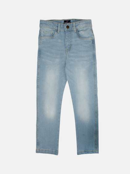 KiddoPanti Boys Jean
                    Heavy Fade Stretchable Jeans