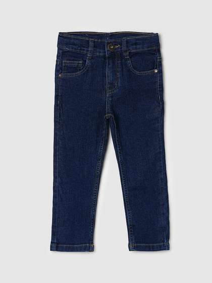 max Boys Clean Look
                    Mid-Rise Cotton Jeans