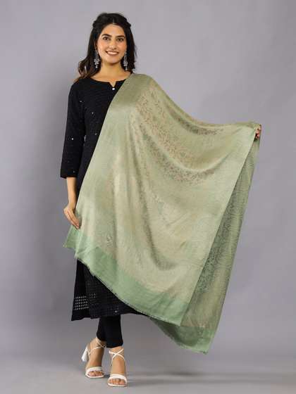 HANDICRAFT PALACE Paisley Woven Design Shawl
