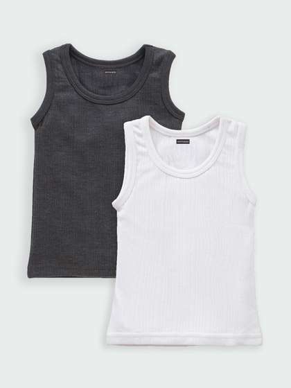 Aerowarm Infant Girks
                    Pack of 2 Striped Thermal Tops