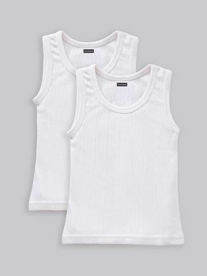 Aerowarm Infant Girls
                    Pack of 2 Striped Thermal Tops