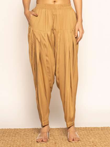LetsDressUp
                          Gathered Loose-Fit Salwar